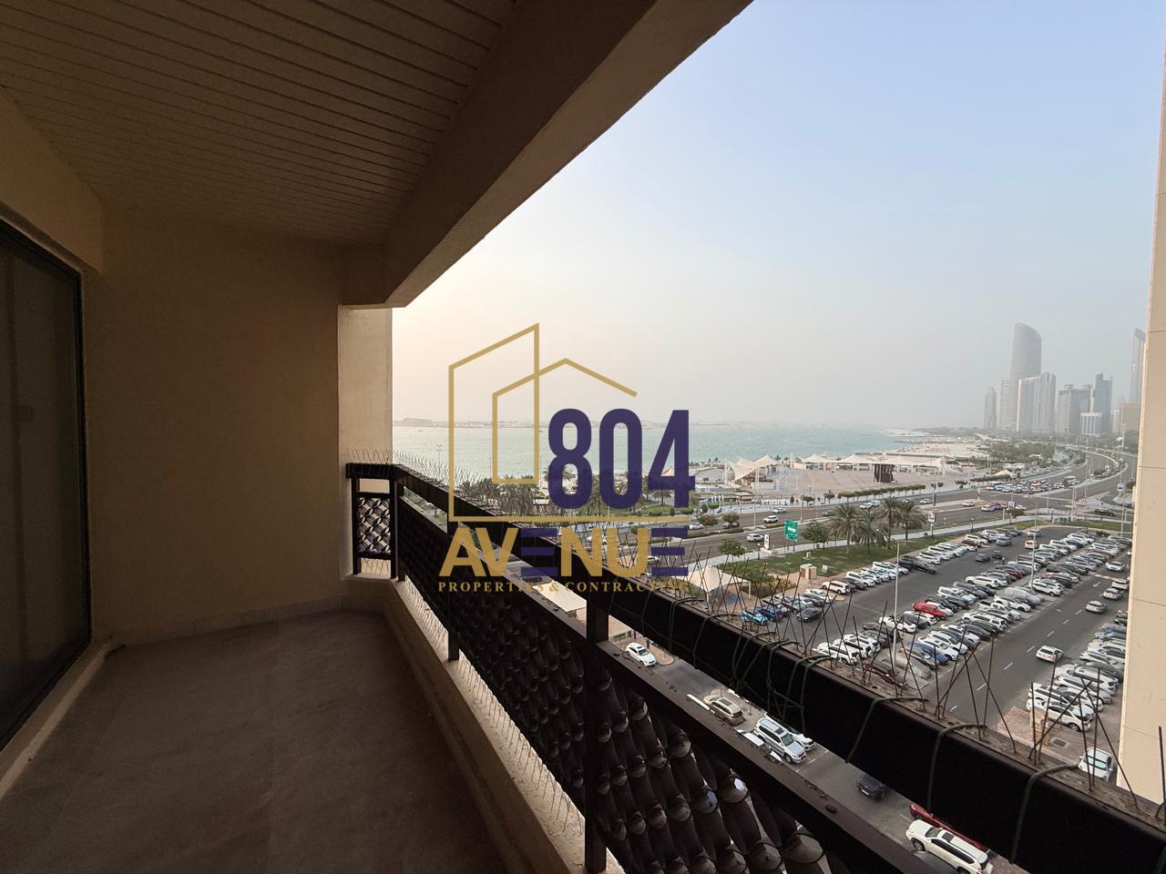 Vacant | Fully Renovated | 4BR + Maid | Full Sea View | Corniche Road