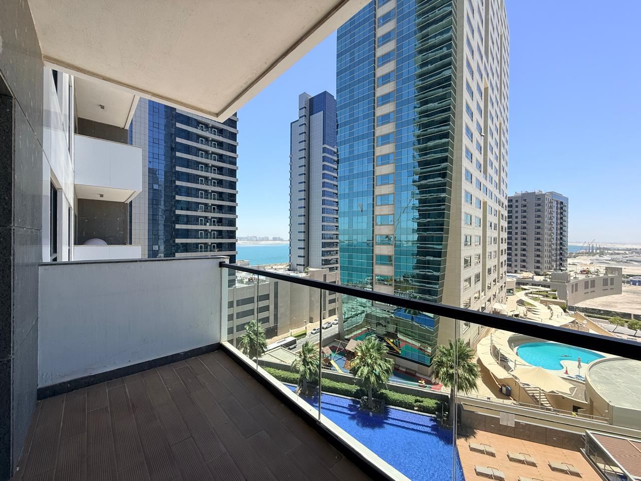 Vacant 1BR with Balcony | Fully Equipped Closed Kitchen |  Al Reem Island